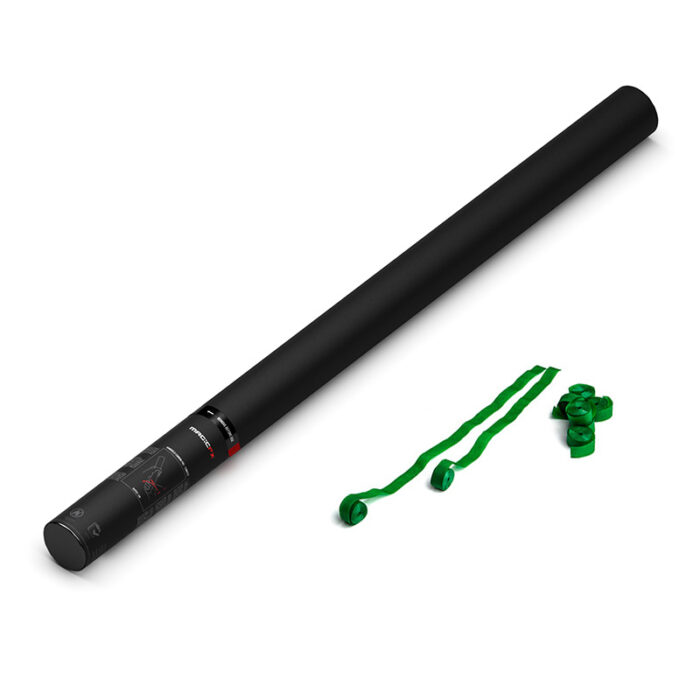 MagicFX - Handheld Cannon 80 cm - Streamers - Dark Green